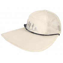Outdoor Summer Men's Cap Baseball Cap Breathable Sunscreen Hat Adjustable Free Size(Beige)