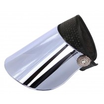 Adjustable Outdoor Summer Cap Sun Visor UV Protection Hat Free Size (Silver#06)